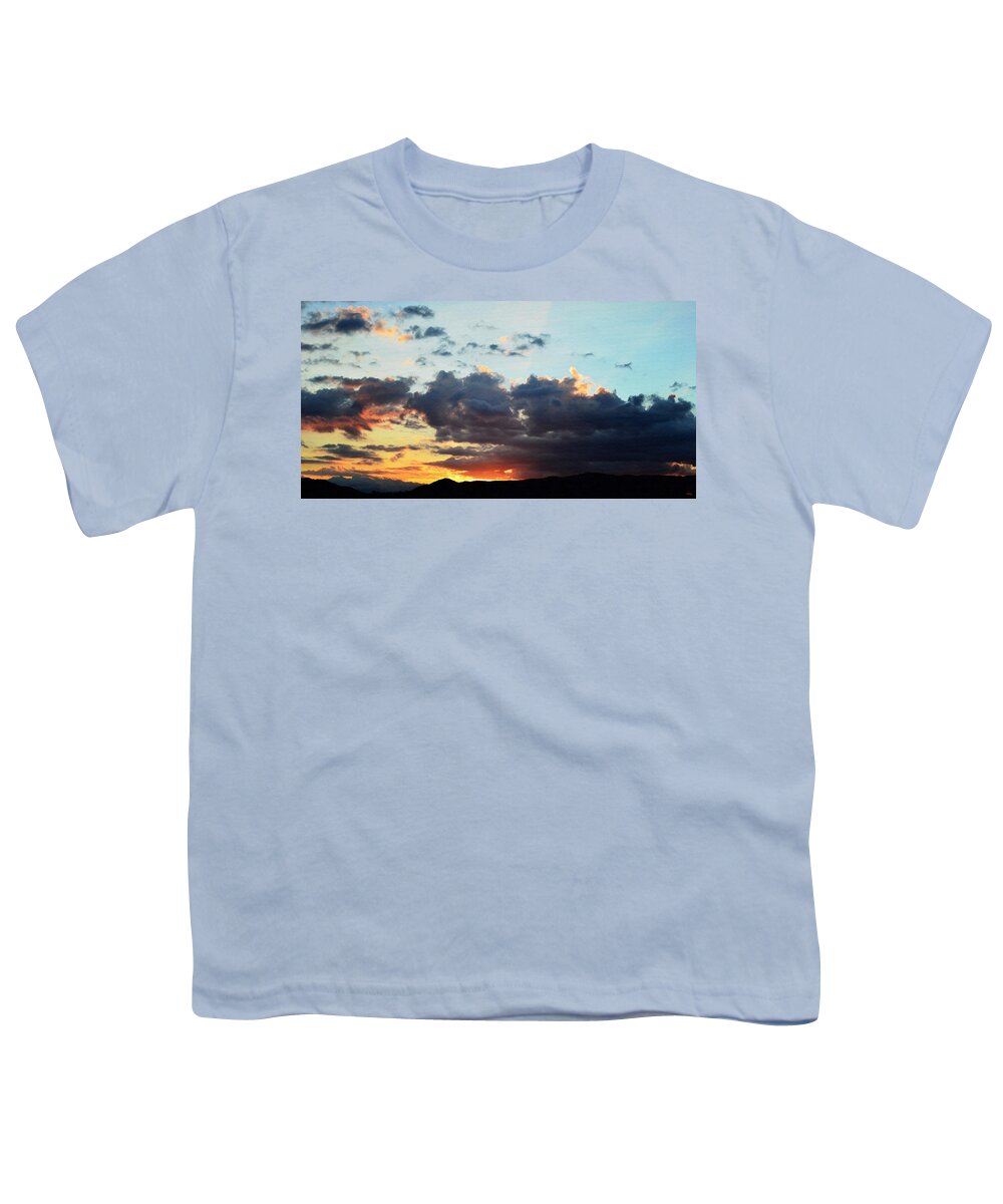Skyscape Youth T-Shirt featuring the photograph Fleeting Moments by Glenn McCarthy Art and Photography