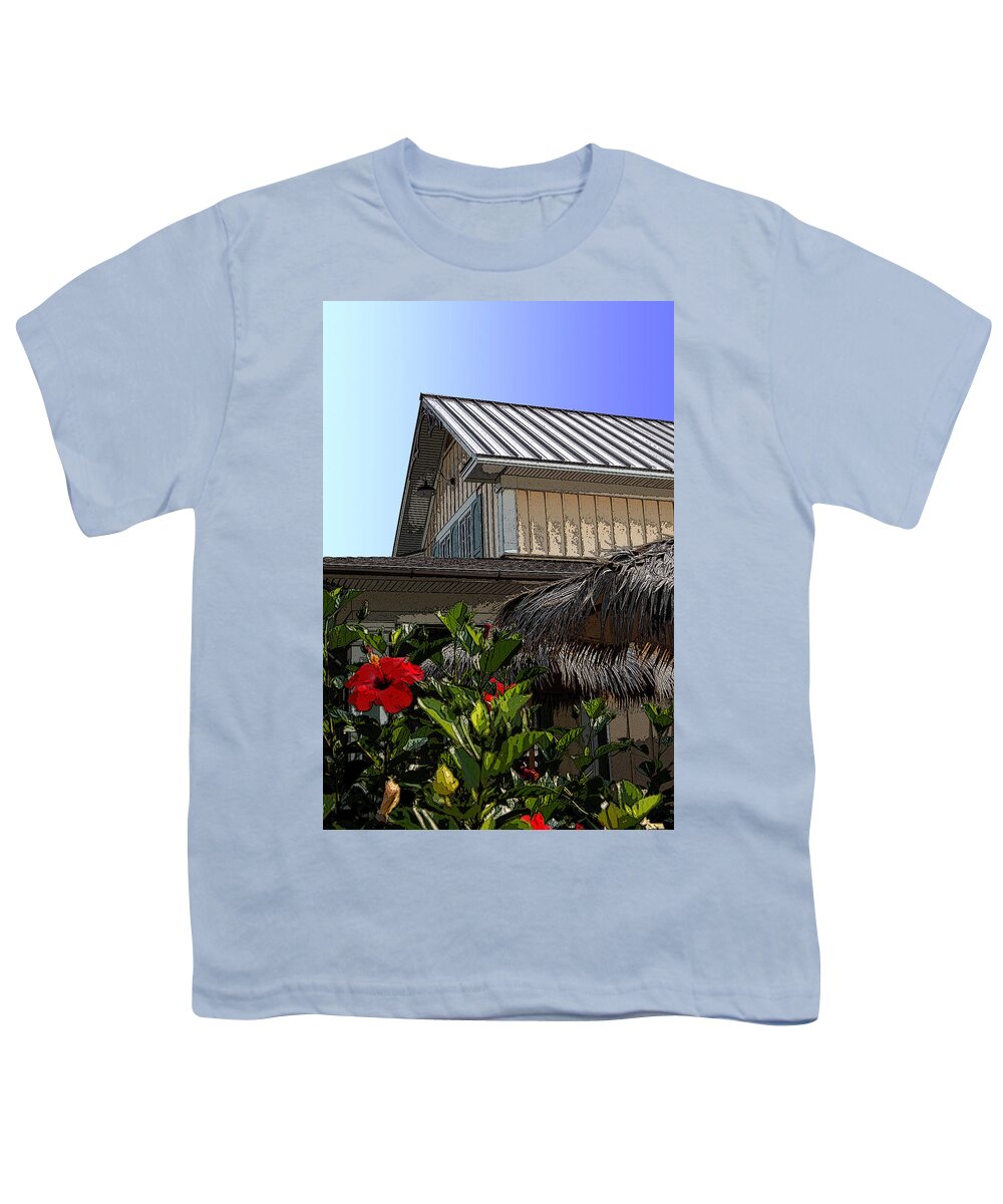 Architecture Youth T-Shirt featuring the photograph Garden by James Rentz