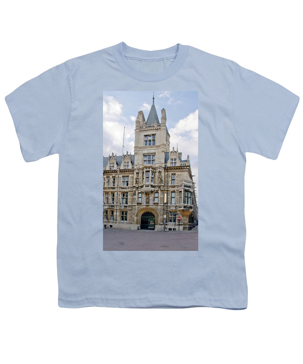 Gonville And Caius College Youth T-Shirt featuring the photograph Gonville and Caius College. Cambridge. by Elena Perelman