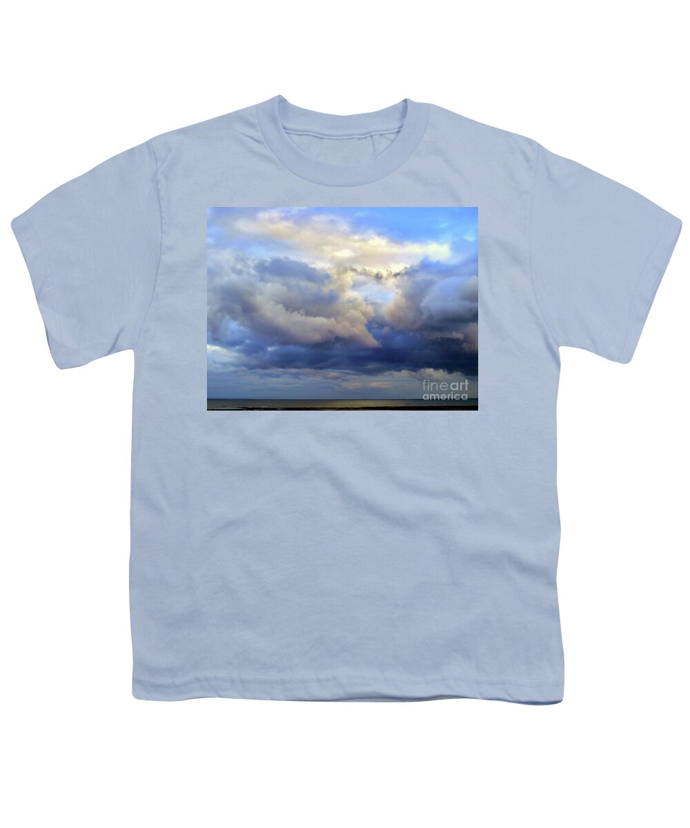 Ocean Youth T-Shirt featuring the photograph Irish Skyscape by Nina Ficur Feenan