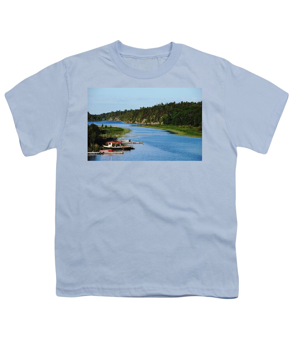 Key River Youth T-Shirt featuring the photograph Key River by Debbie Oppermann