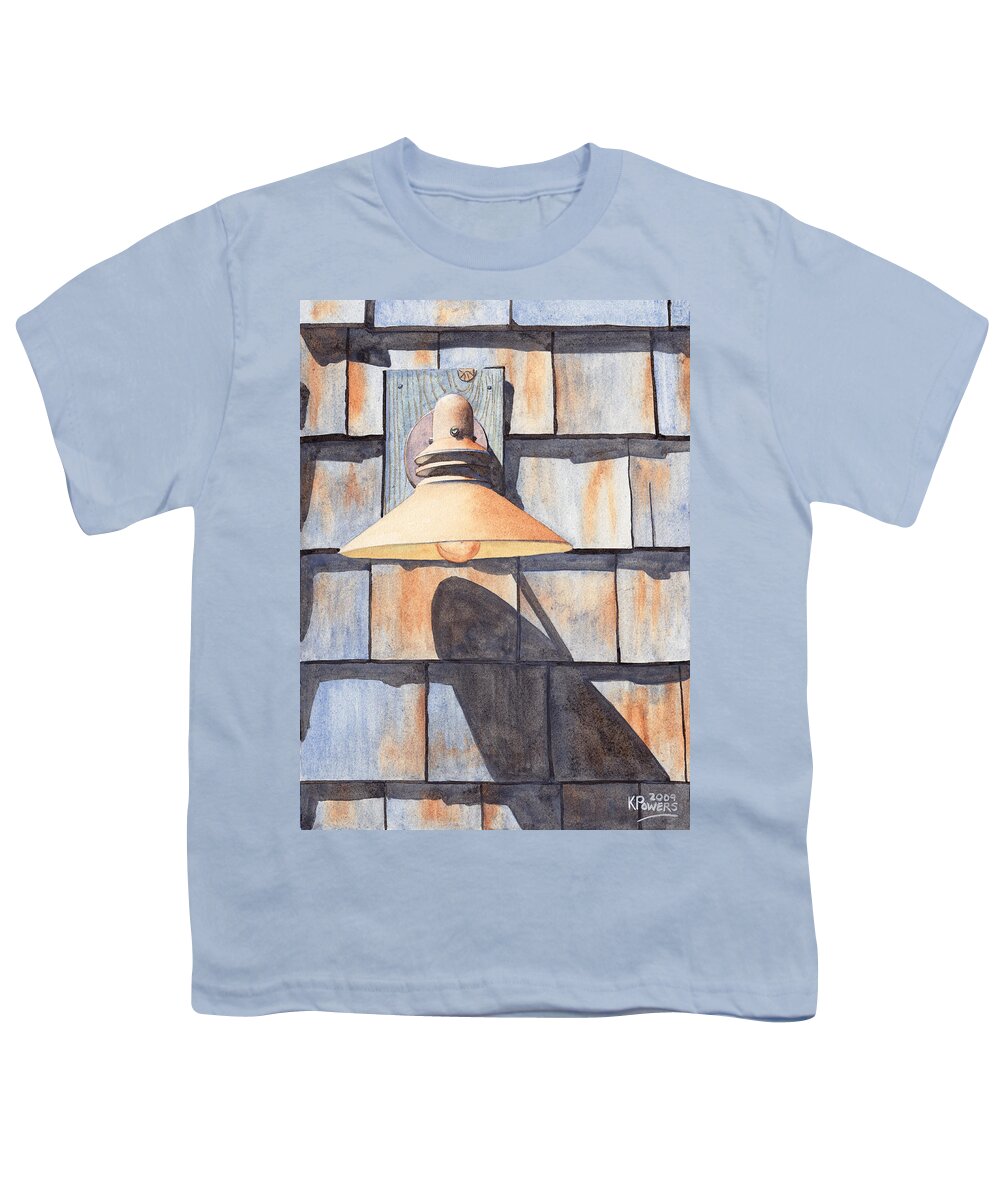 Light Youth T-Shirt featuring the painting Light by Ken Powers