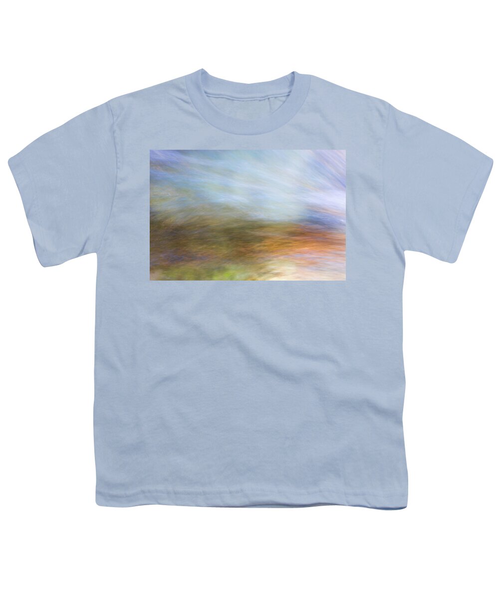 Yosemite Youth T-Shirt featuring the photograph Merced River Reflections 21 by Larry Marshall