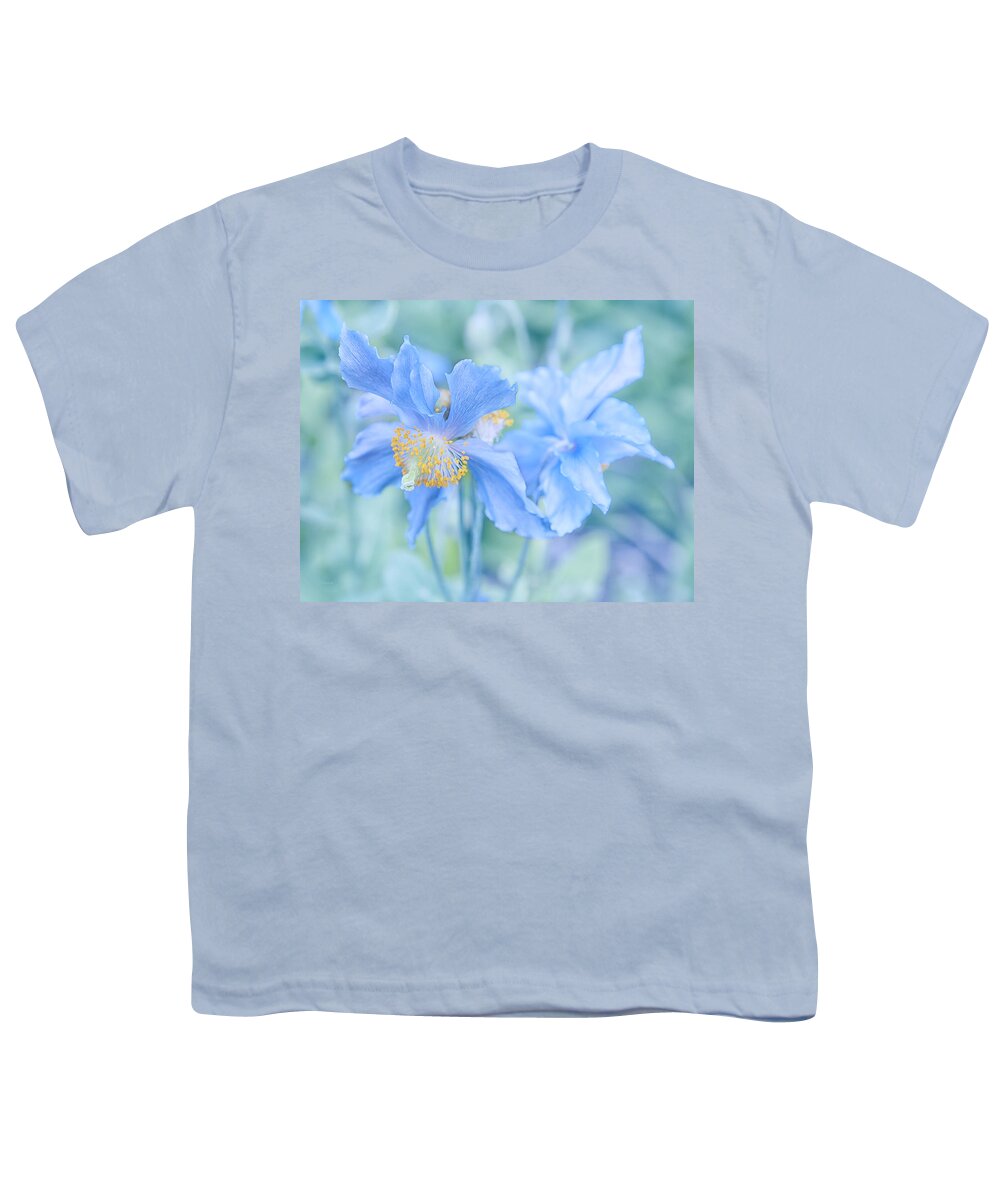 Alaska Youth T-Shirt featuring the photograph My Blue Heaven by Theresa Tahara