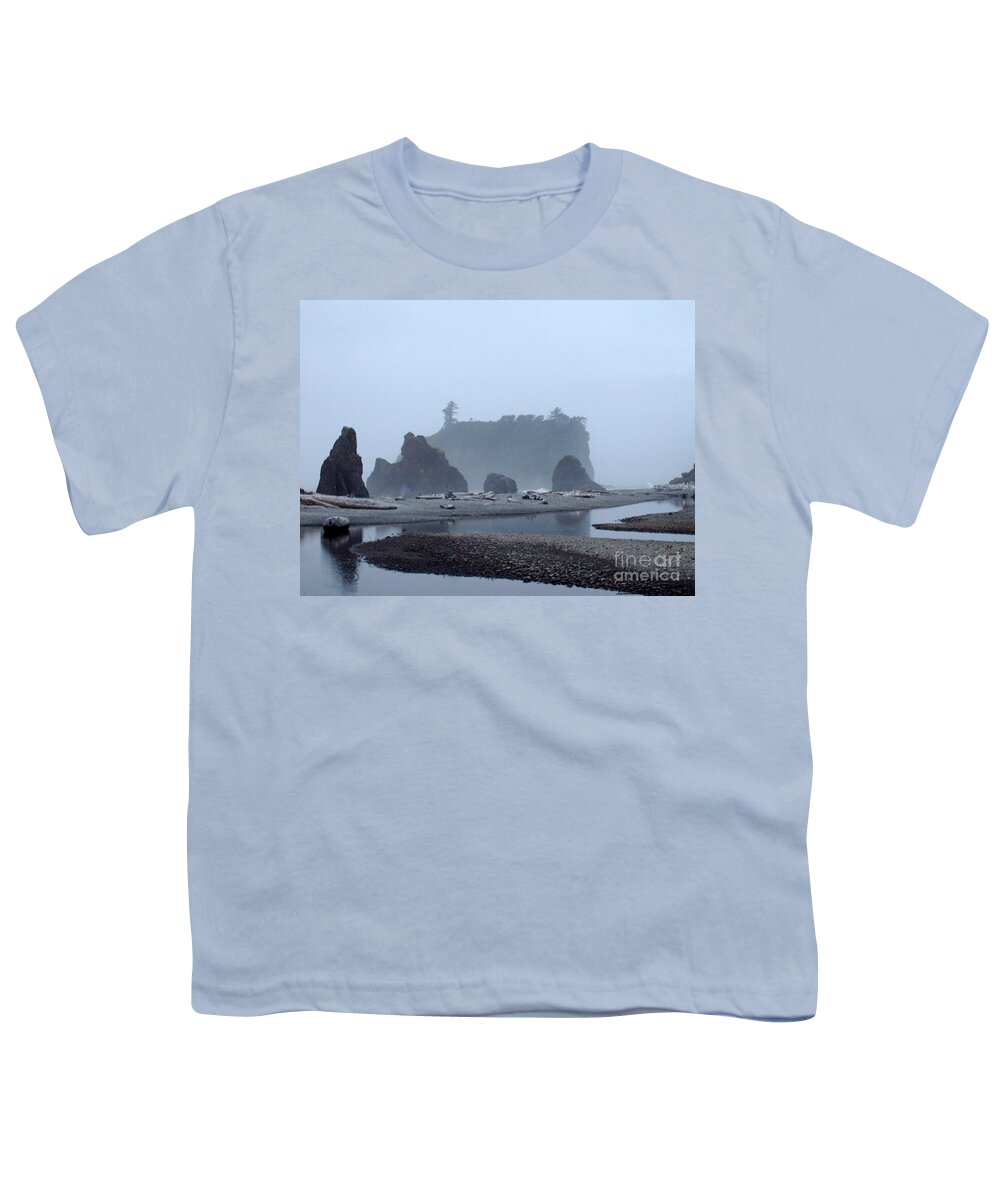 Washington Youth T-Shirt featuring the photograph Mystic Morning by Julie Lueders 