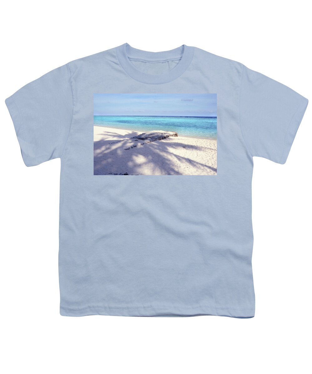 Jenny Rainbow Fine Art Photography Youth T-Shirt featuring the photograph Palm Shadow by Jenny Rainbow