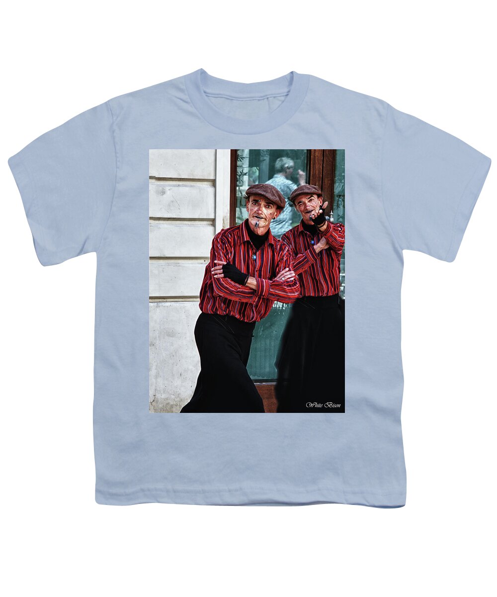  Youth T-Shirt featuring the photograph Pantomine by Patrick Boening