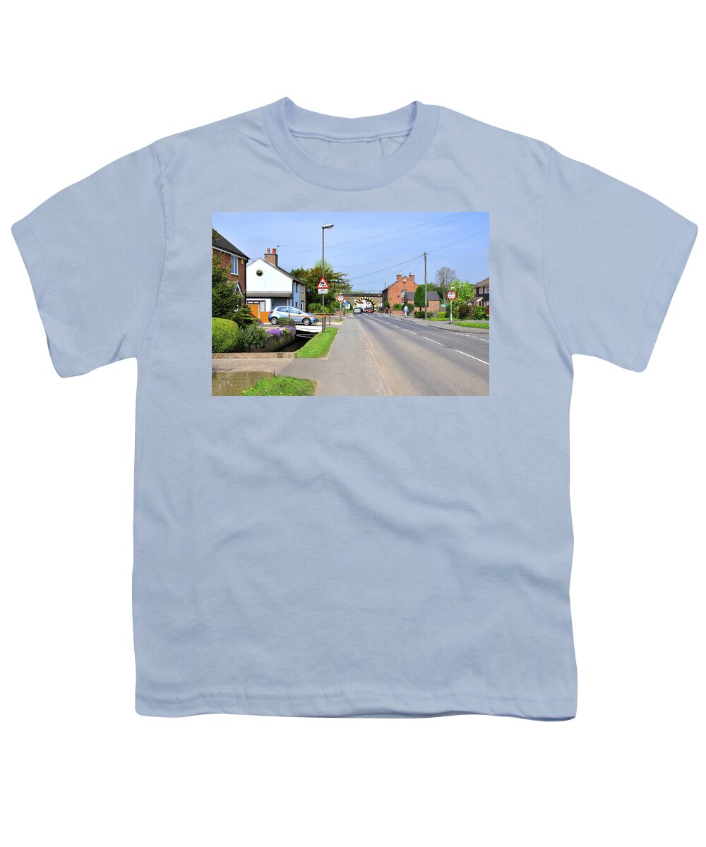 Spring Youth T-Shirt featuring the photograph Repton Road - Willington by Rod Johnson