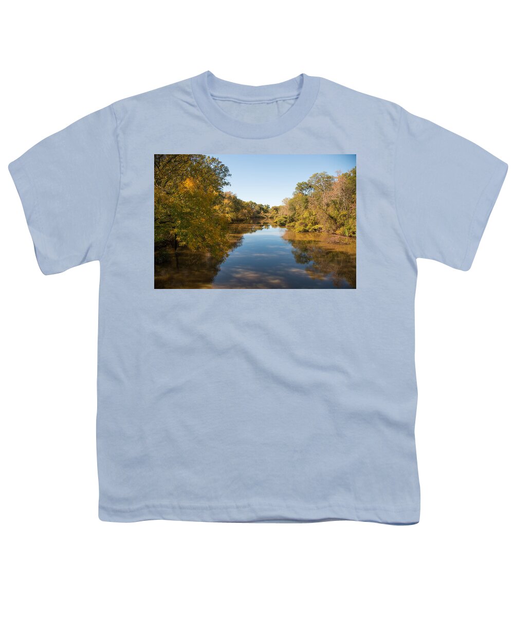 Sabine River Youth T-Shirt featuring the photograph Sabine River Near Big Sandy Texas Photograph Fine Art Print 4087 by M K Miller