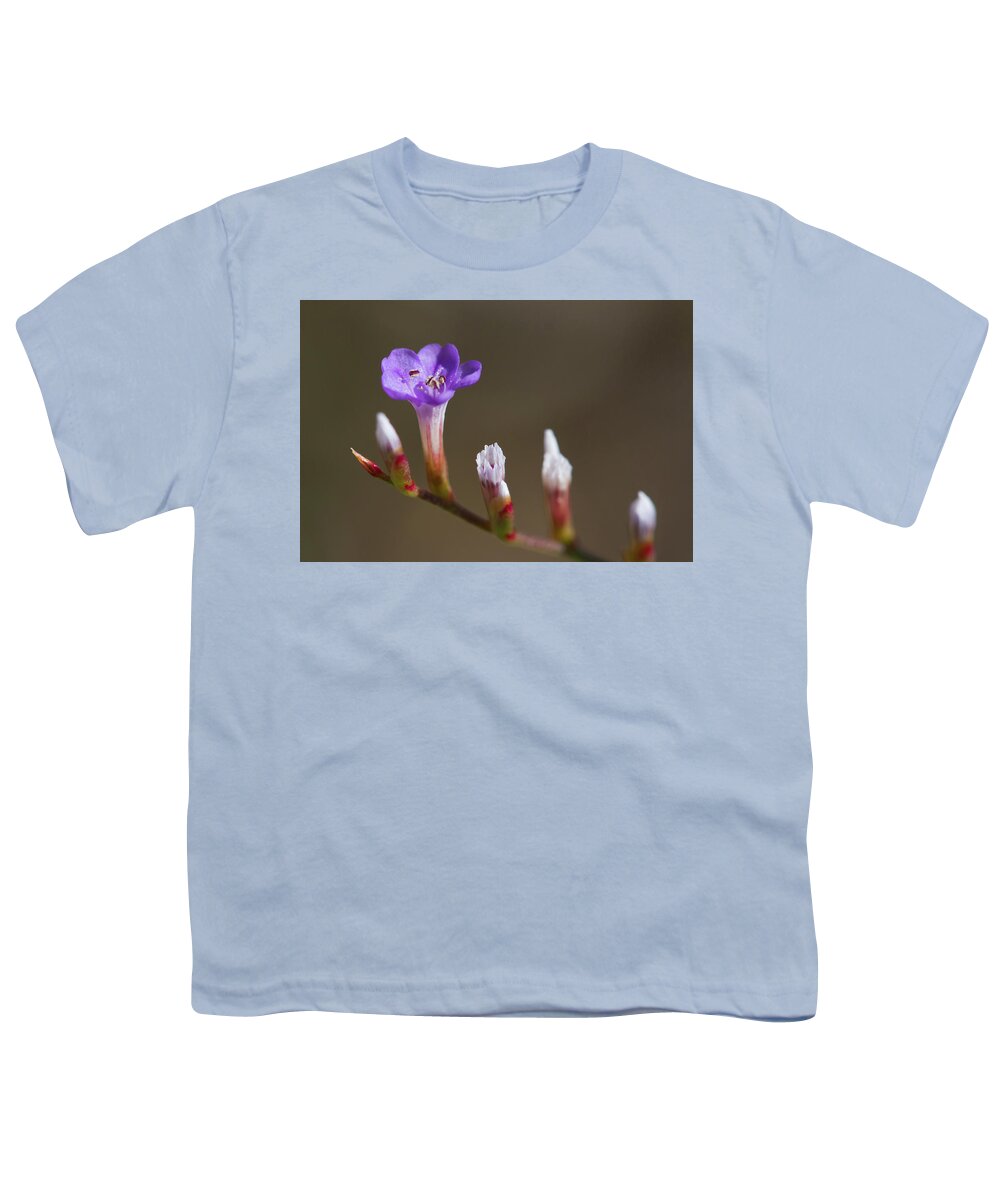 Sealavender Youth T-Shirt featuring the photograph Sea Lavender by Paul Rebmann