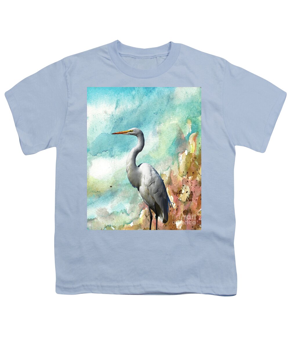 #creativemother Youth T-Shirt featuring the painting Sea Looker by Francelle Theriot