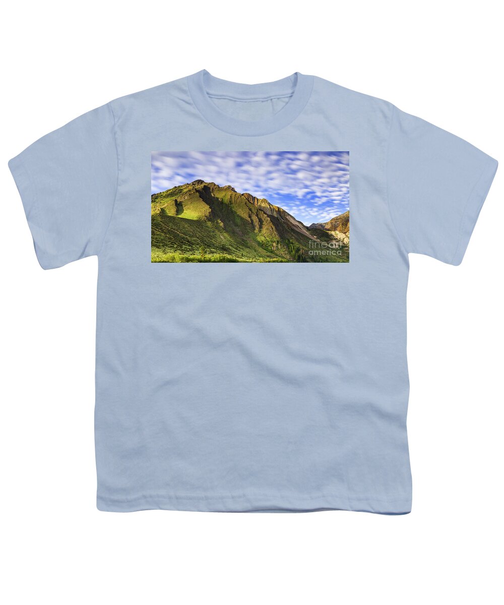 Sherwin Range Youth T-Shirt featuring the photograph Sherwin Range by Anthony Michael Bonafede