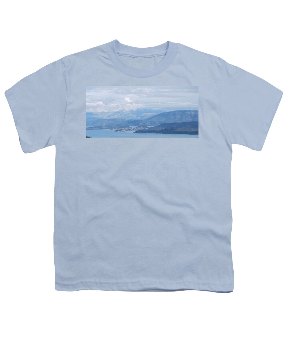 Six Islands Youth T-Shirt featuring the photograph Six Islands by George Katechis