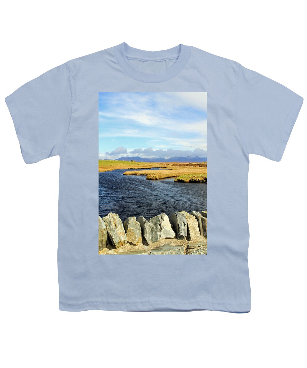 Bridge Youth T-Shirt featuring the photograph Standing on the Bridge by Jennifer Robin