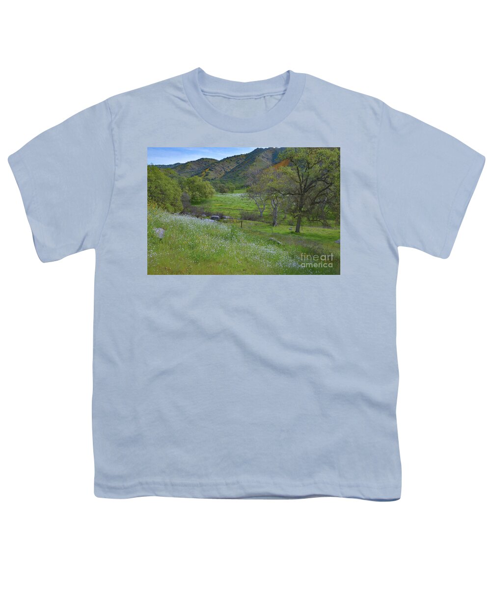 Hills Youth T-Shirt featuring the photograph The Hills Are Alive 2 by Debby Pueschel