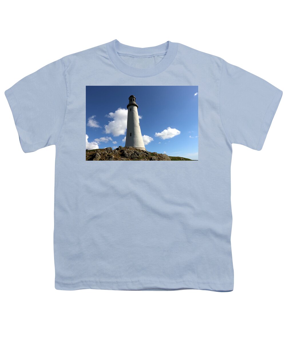 Moonument Youth T-Shirt featuring the photograph The Hoad Monument by Lukasz Ryszka