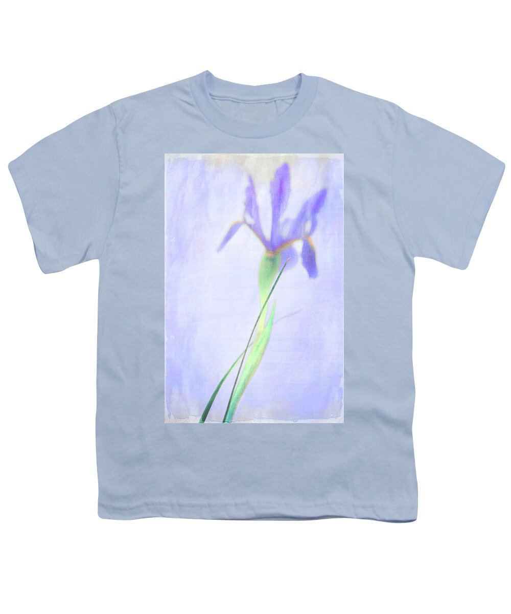 Iris Youth T-Shirt featuring the photograph The Iris by Theresa Tahara