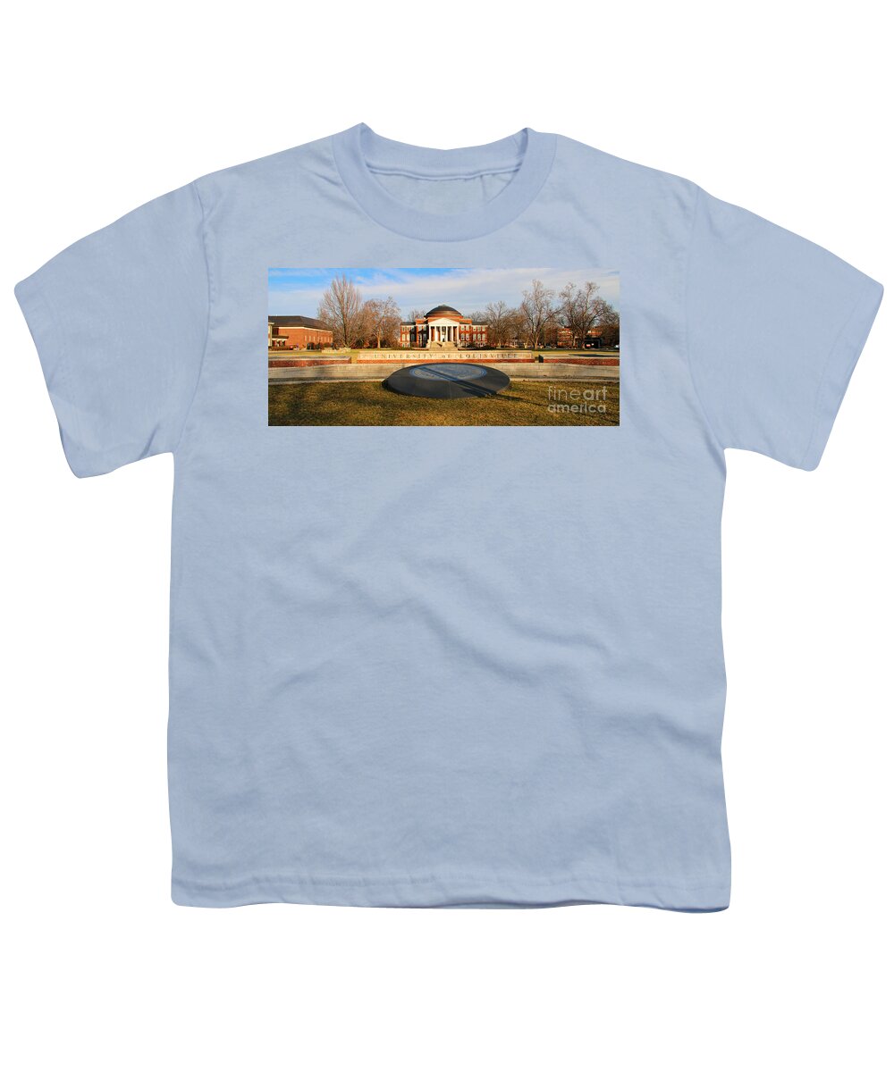 University of Louisville Panorama 1901 Youth T-Shirt by Jack Schultz -  Pixels