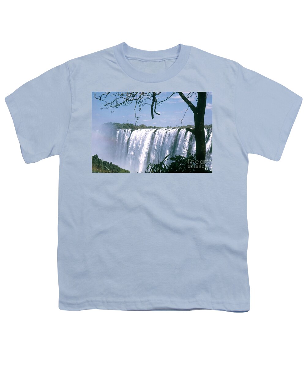 Nature Youth T-Shirt featuring the photograph Victoria Falls by Photo Researchers Inc