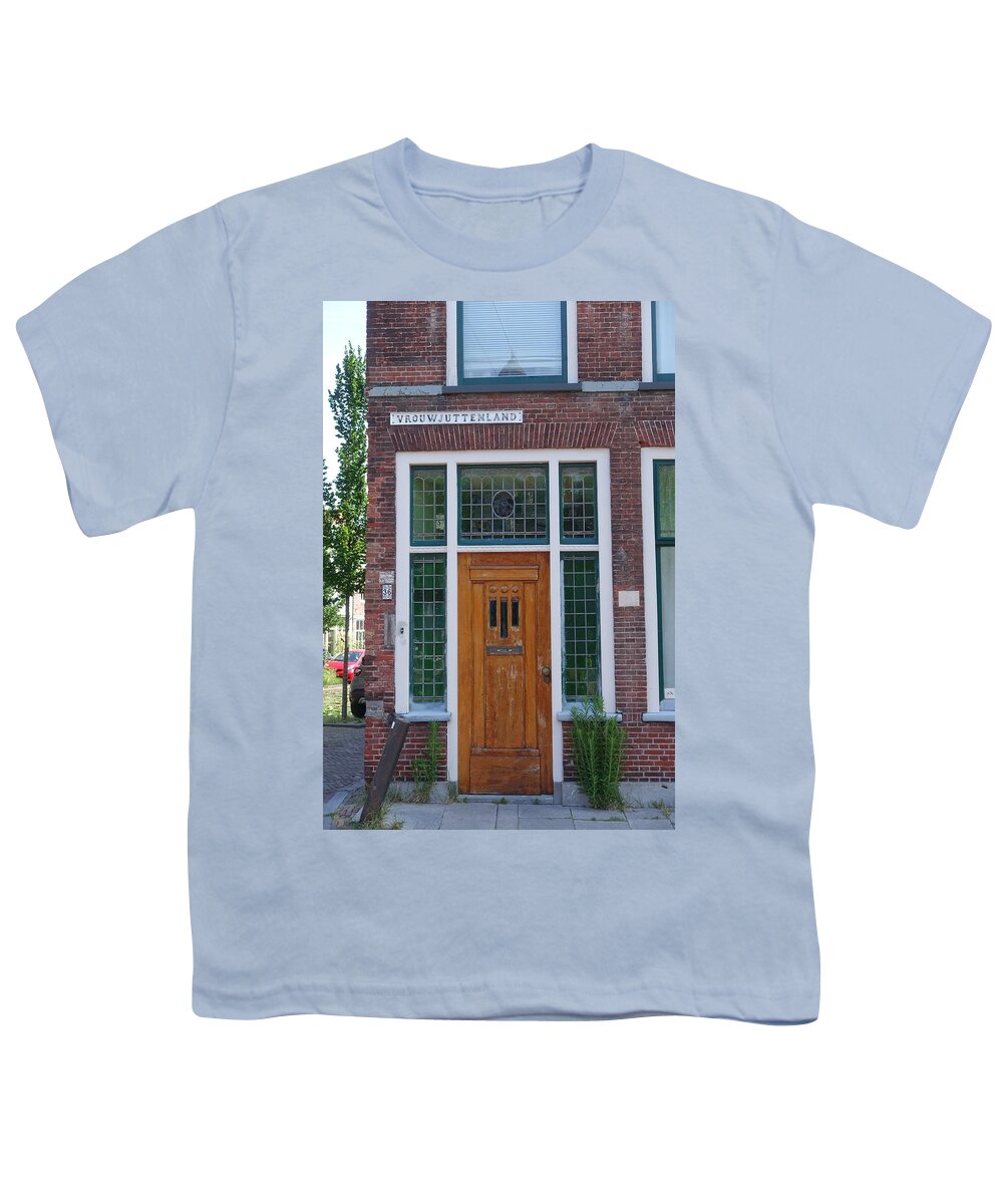 Delft Youth T-Shirt featuring the photograph Welcome to Delft Holland by Patricia Caron