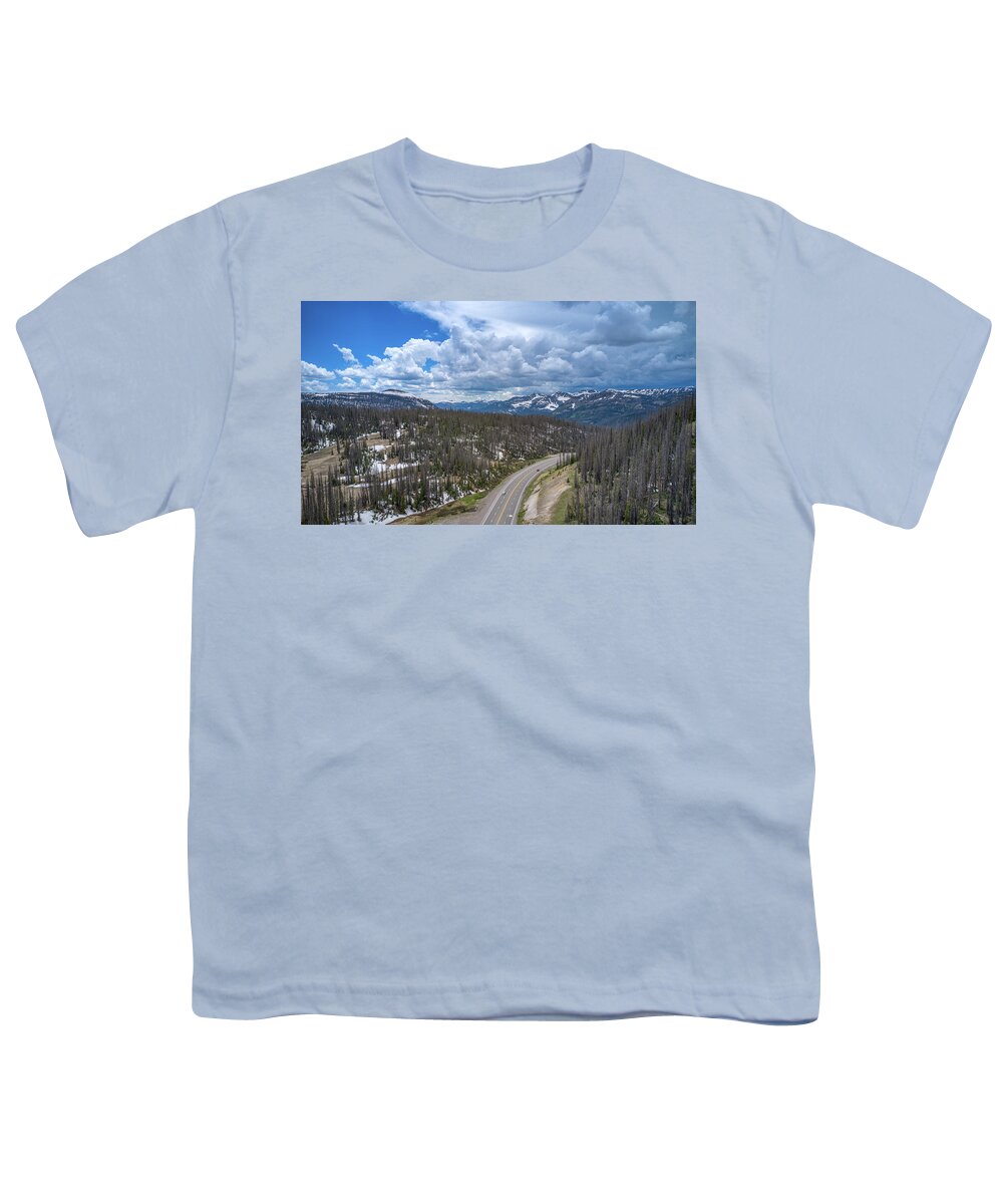 Sunsets Youth T-Shirt featuring the photograph Dramatic Colorado Clouds by Anthony Giammarino