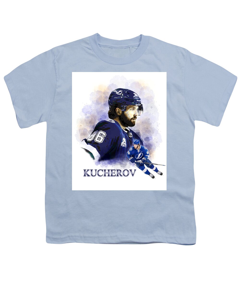 Kucherov Youth T-Shirt featuring the digital art Kucherov by Lucie Dumas