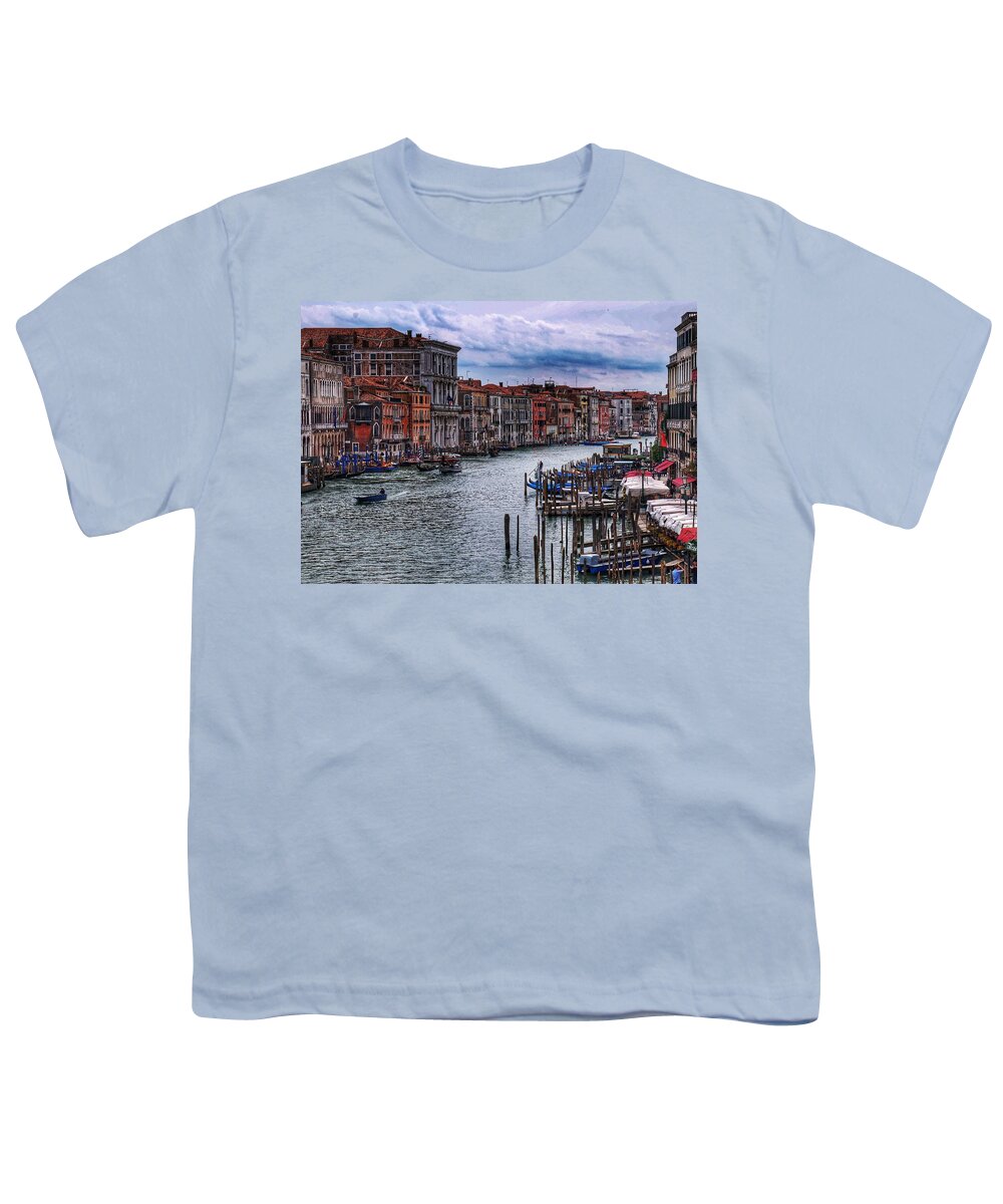  Youth T-Shirt featuring the photograph Main Canal by Al Harden