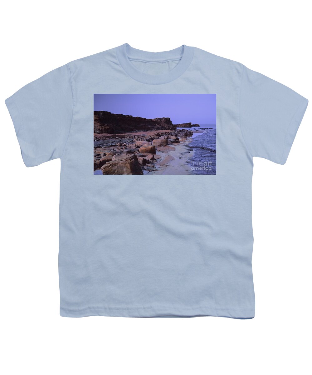 Landscape Photography Youth T-Shirt featuring the photograph Spanish Point by Lidija Ivanek - SiLa