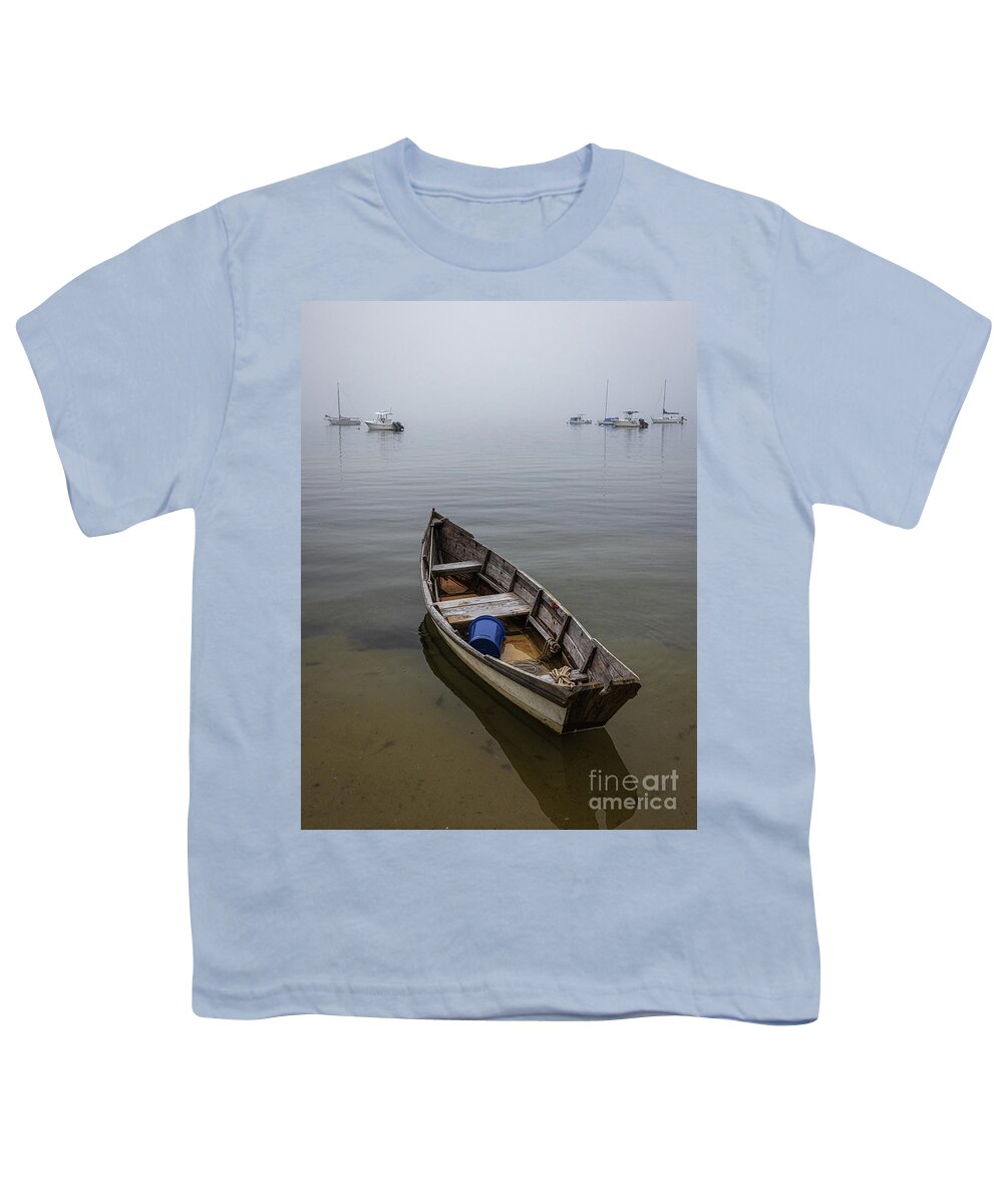 Dinghy Youth T-Shirt featuring the photograph Dinghy #1 by Jim Gillen