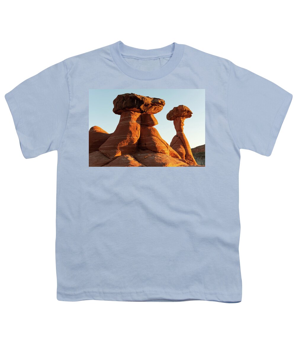 Utah Youth T-Shirt featuring the photograph Last Light II #1 by James Marvin Phelps