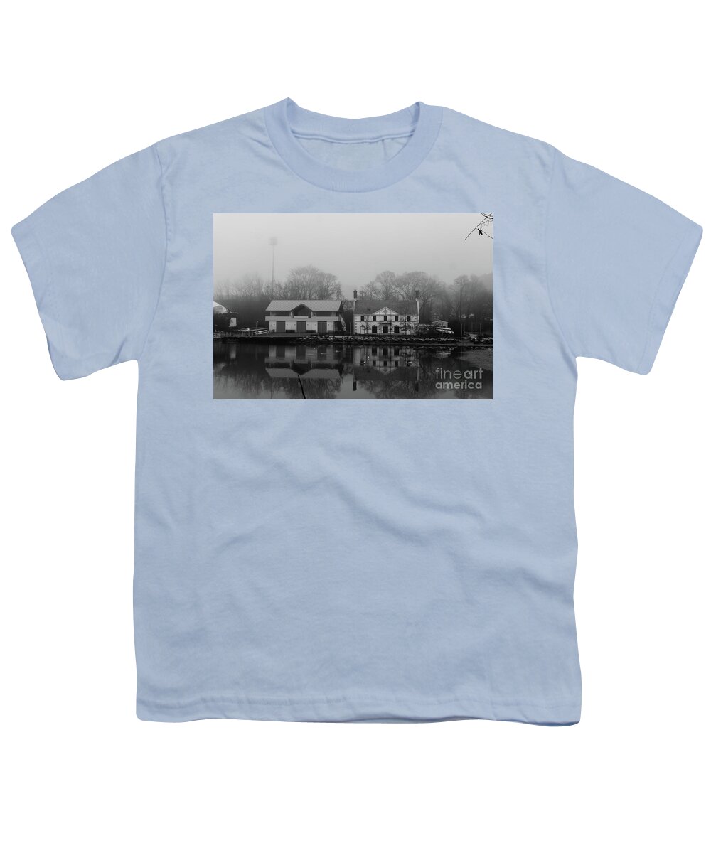 Columbia Youth T-Shirt featuring the photograph Columbia University Boathouse #2 by Cole Thompson