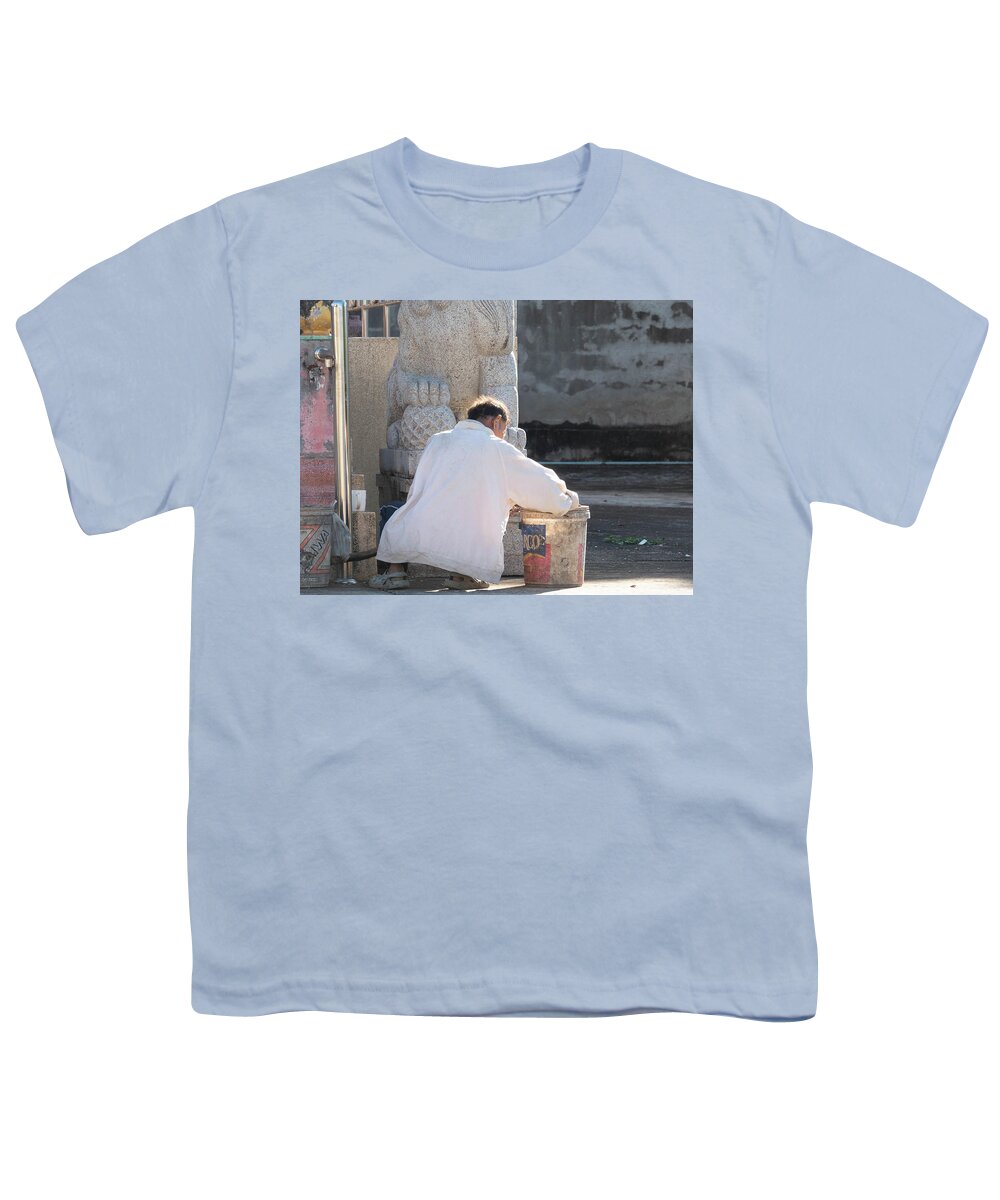 Colour Youth T-Shirt featuring the photograph At the foot of the Naga by Jeremy Holton