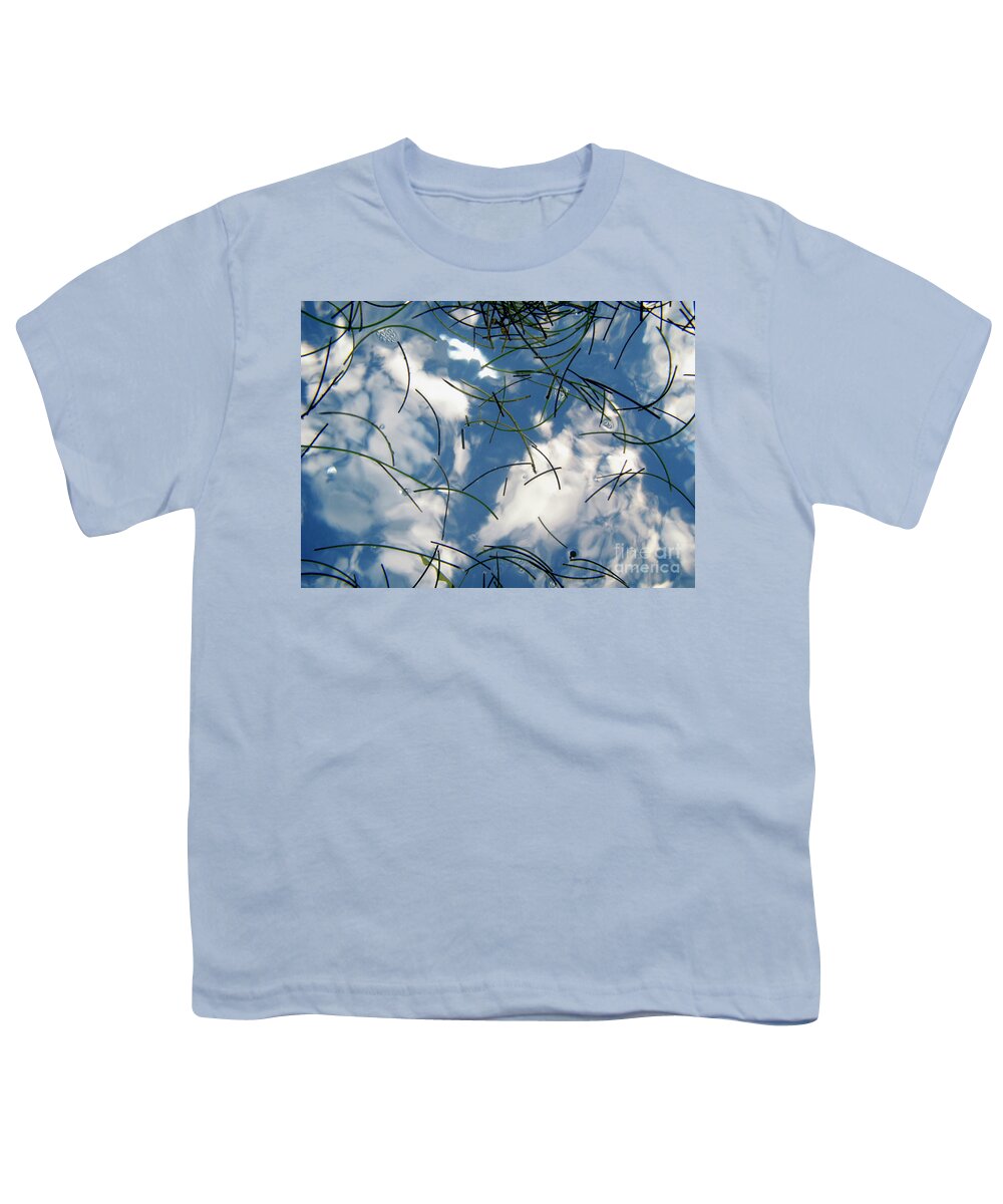 La Paguera Youth T-Shirt featuring the photograph Below the Surface by David Little-Smith