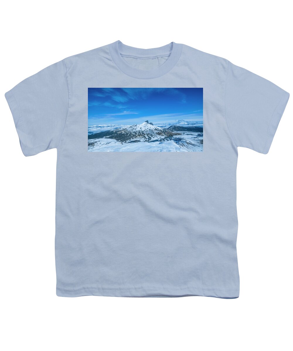 Environment Youth T-Shirt featuring the photograph Black Tusk by Pelo Blanco Photo