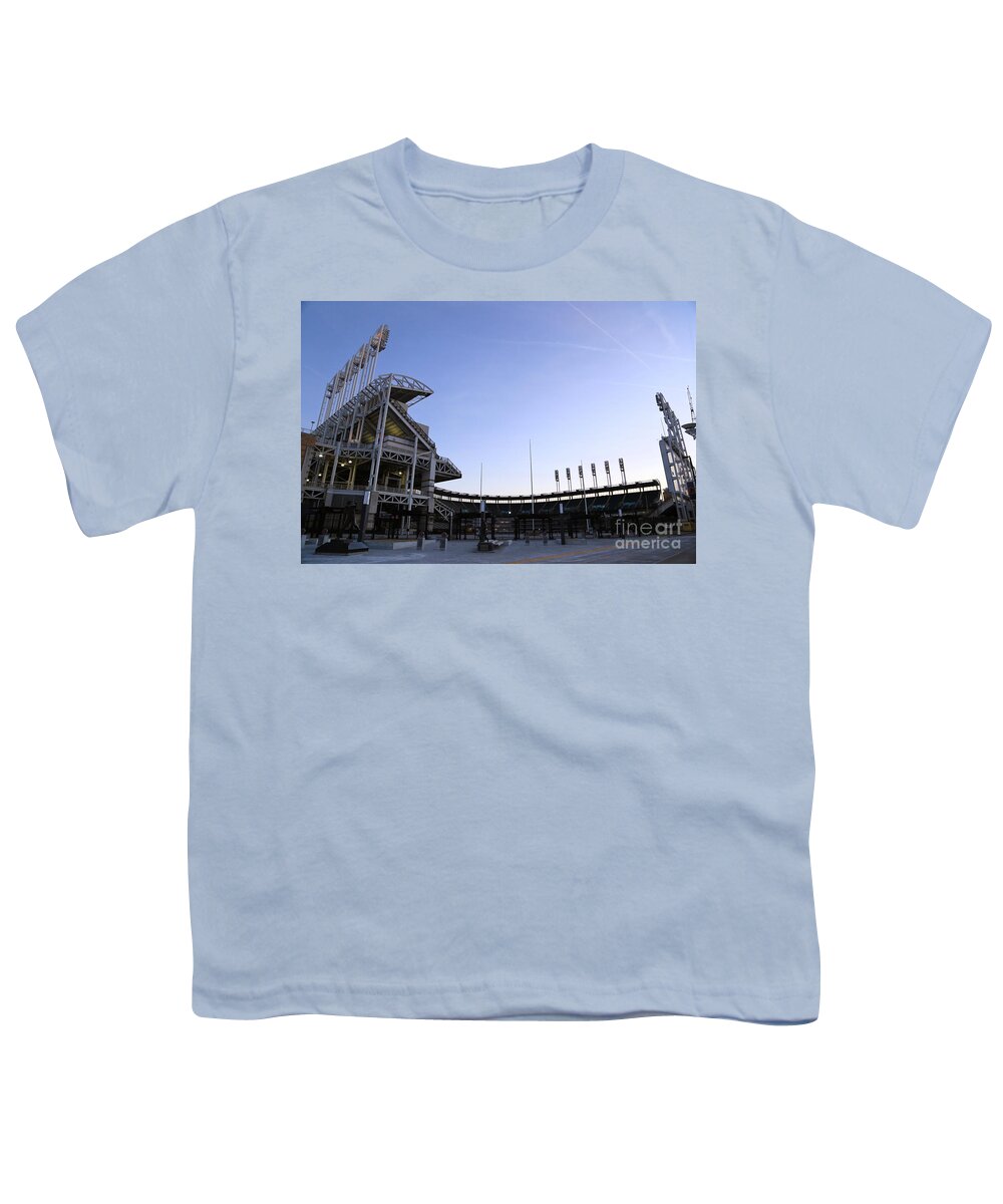 Cleveland Indians Progressive Field is a baseball park Youth T-Shirt by  Douglas Sacha - Fine Art America