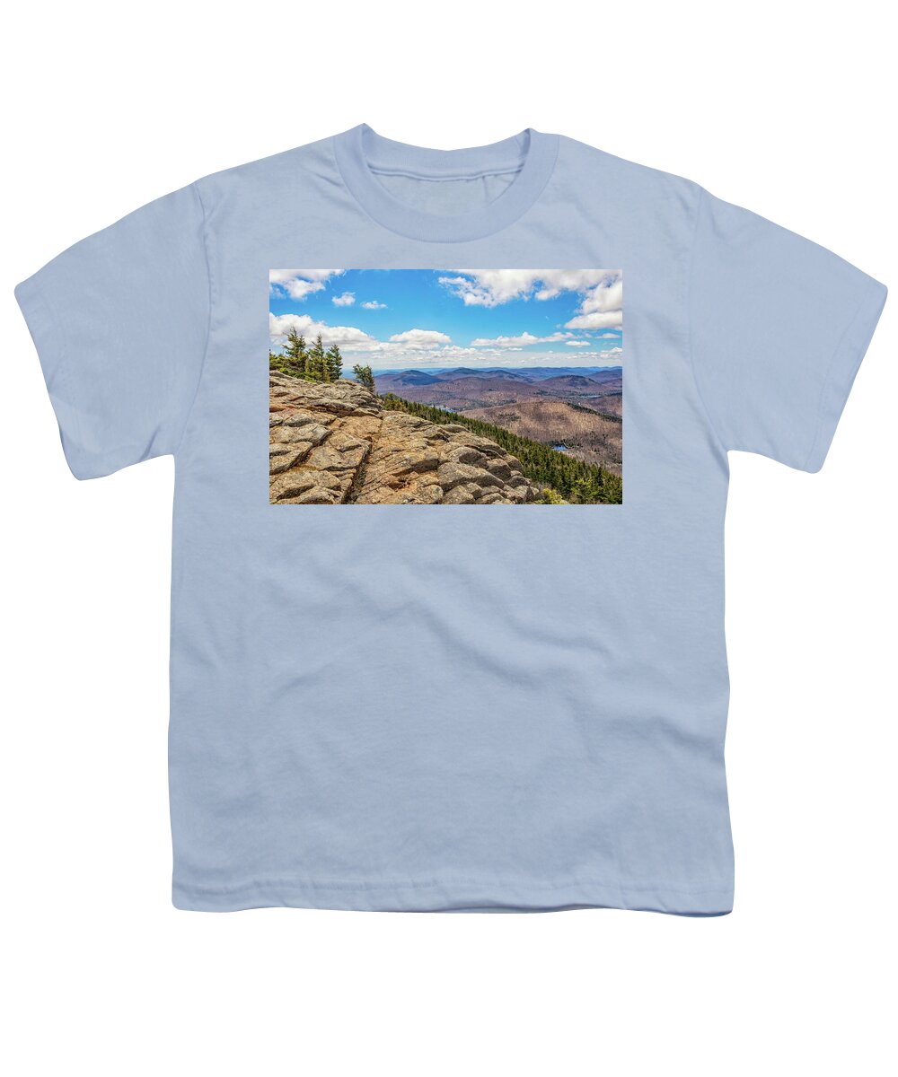 Crane Mountain Youth T-Shirt featuring the photograph Crane Mountain No. 21 by Marisa Geraghty Photography