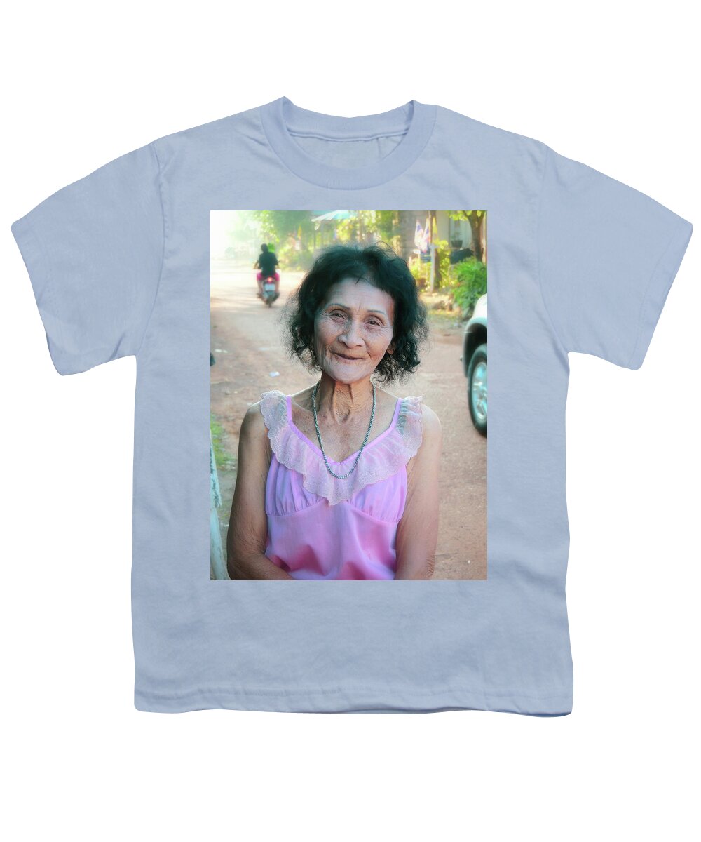 Colour Youth T-Shirt featuring the photograph Delicate frailty with love and a little bit of insanity. A love by Jeremy Holton