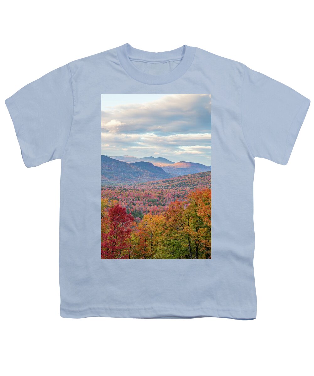 Mountains Youth T-Shirt featuring the photograph Fall Mountains by Denise Kopko