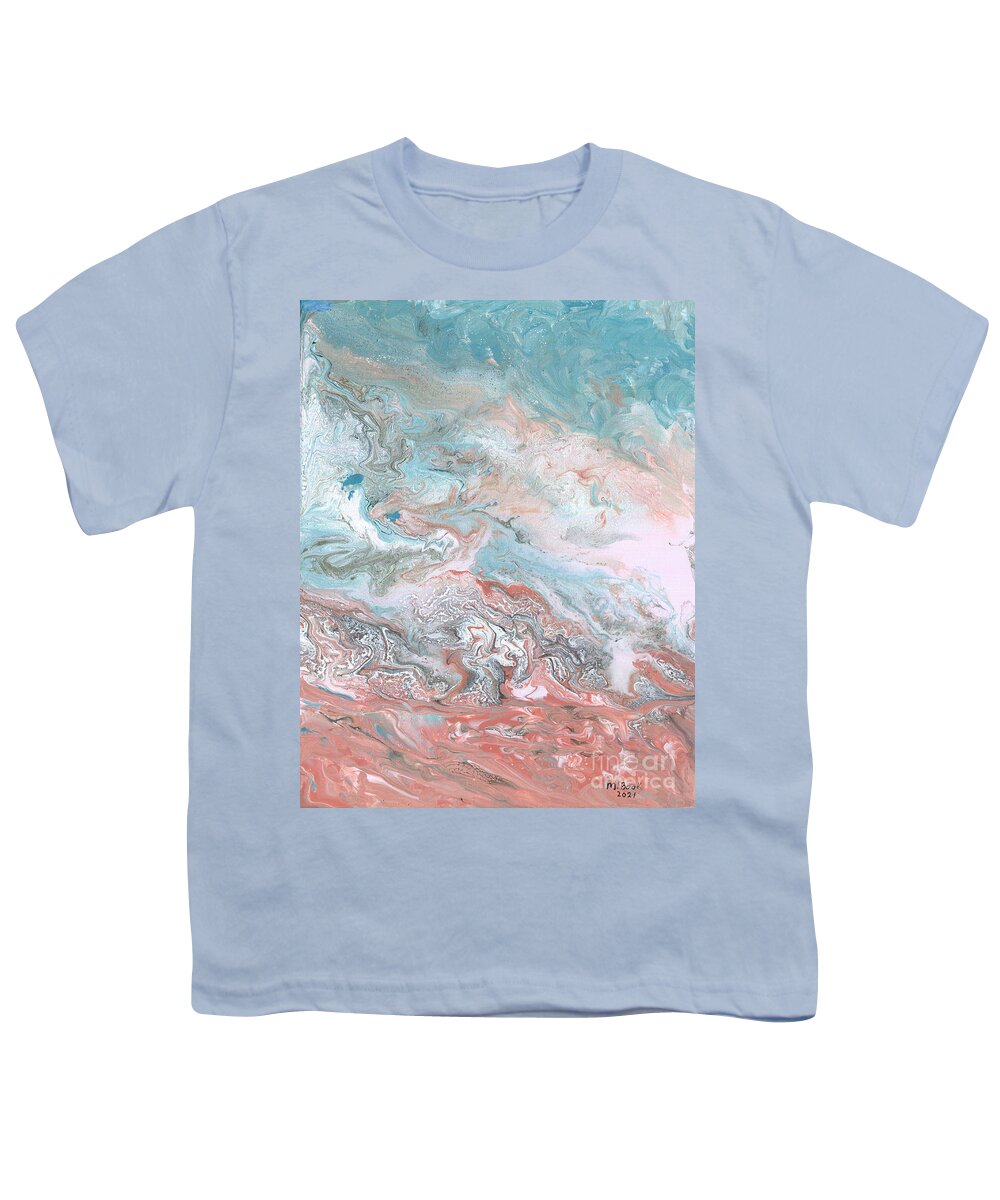 Firmament Youth T-Shirt featuring the painting Firmament by Marlene Book
