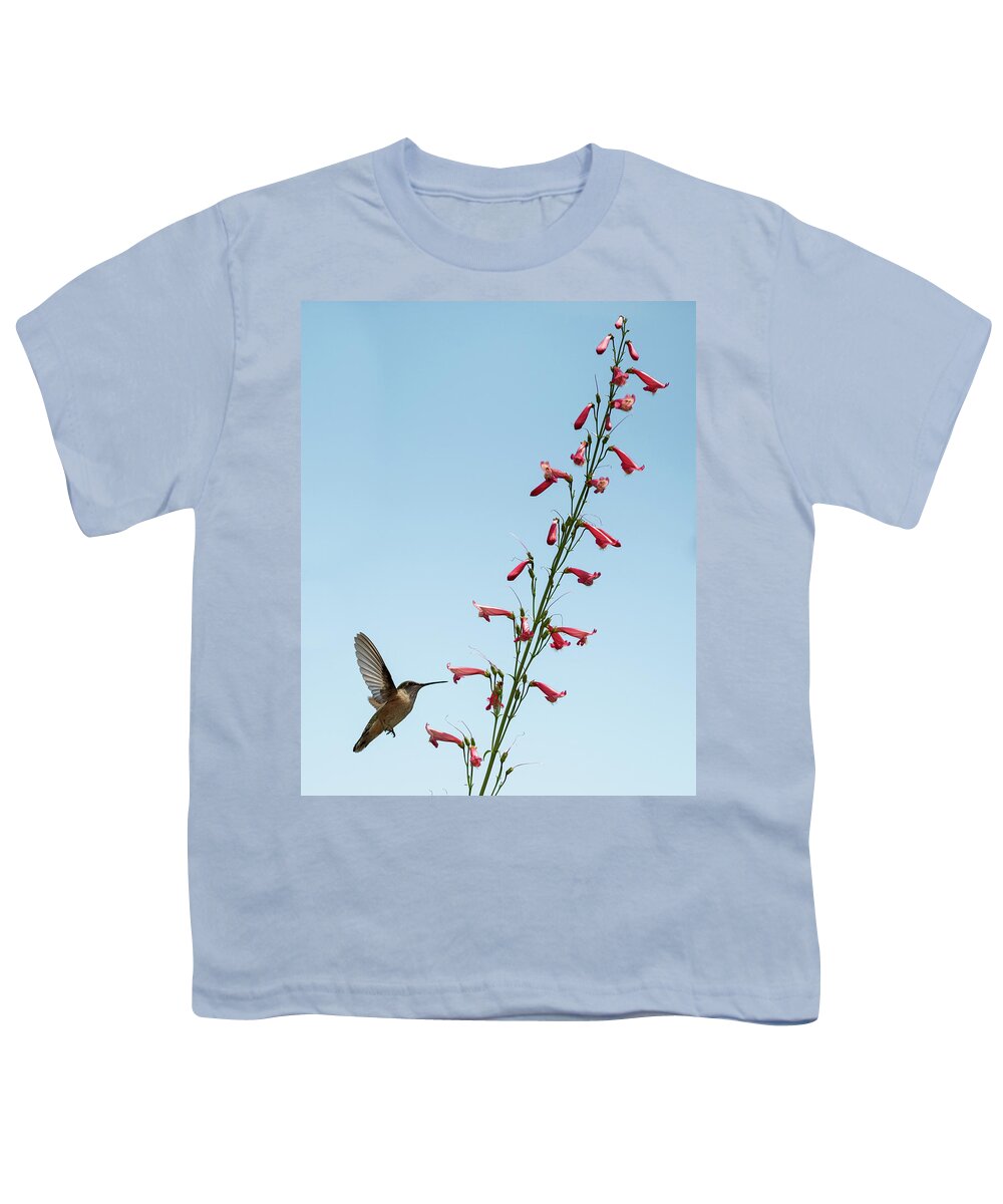 Hummingbird Youth T-Shirt featuring the photograph Hummingbird 2 by Stephen Holst