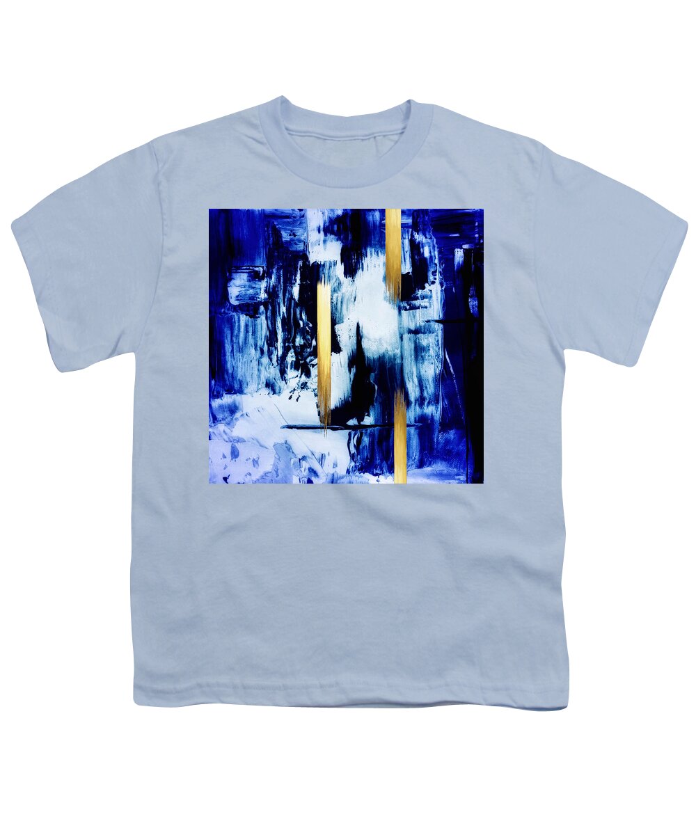 Abstract Art Youth T-Shirt featuring the photograph It Was Cold by Canessa Thomas