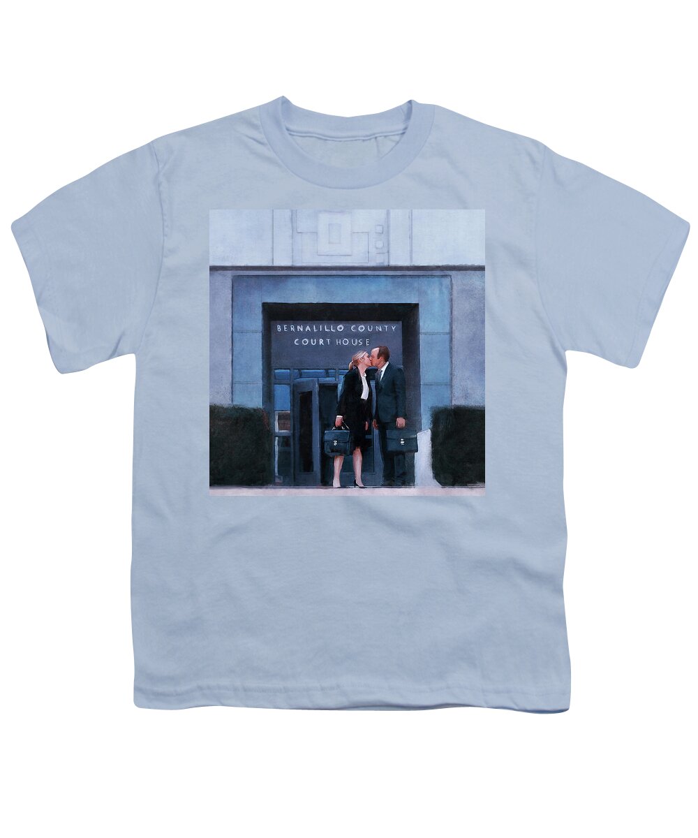 Jimmy And Kim Get Married - Better Call Saul Youth T-Shirt by Joseph Oland  - Pixels Merch