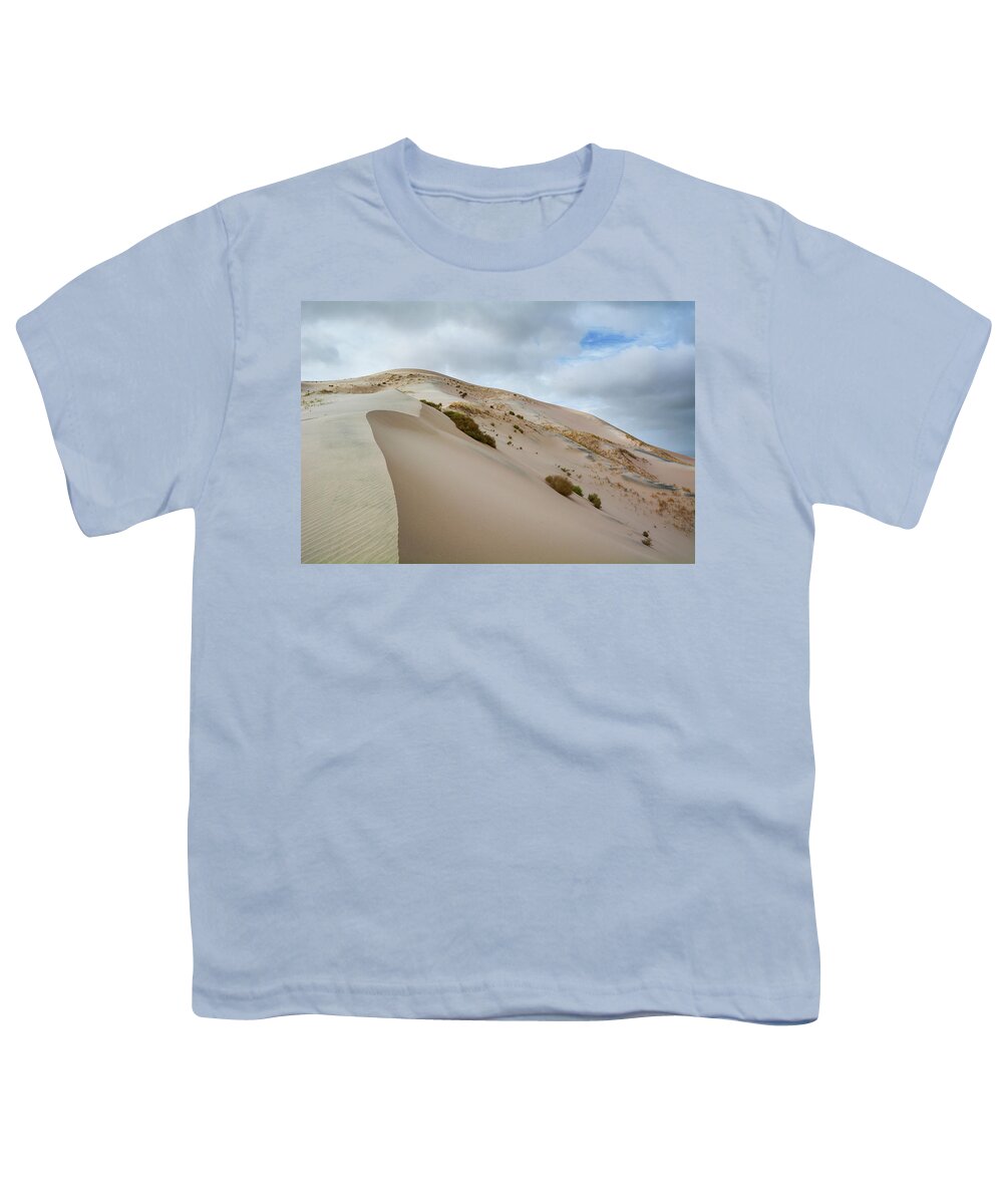 Mojave Desert Youth T-Shirt featuring the photograph Mojave Desert Kelso Sand Dunes by Kyle Hanson