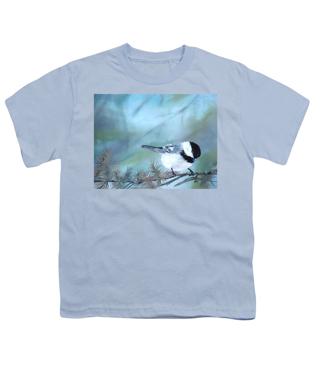 Pastel Youth T-Shirt featuring the pastel Momentary Visitor by Gigi Dequanne
