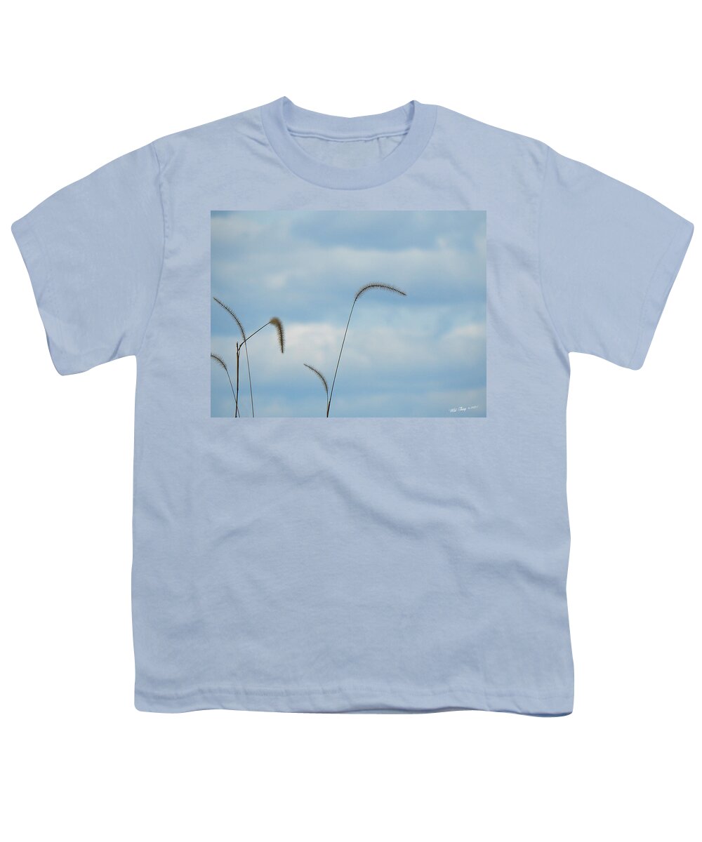 Clouds Youth T-Shirt featuring the photograph Open Spaces by Wild Thing