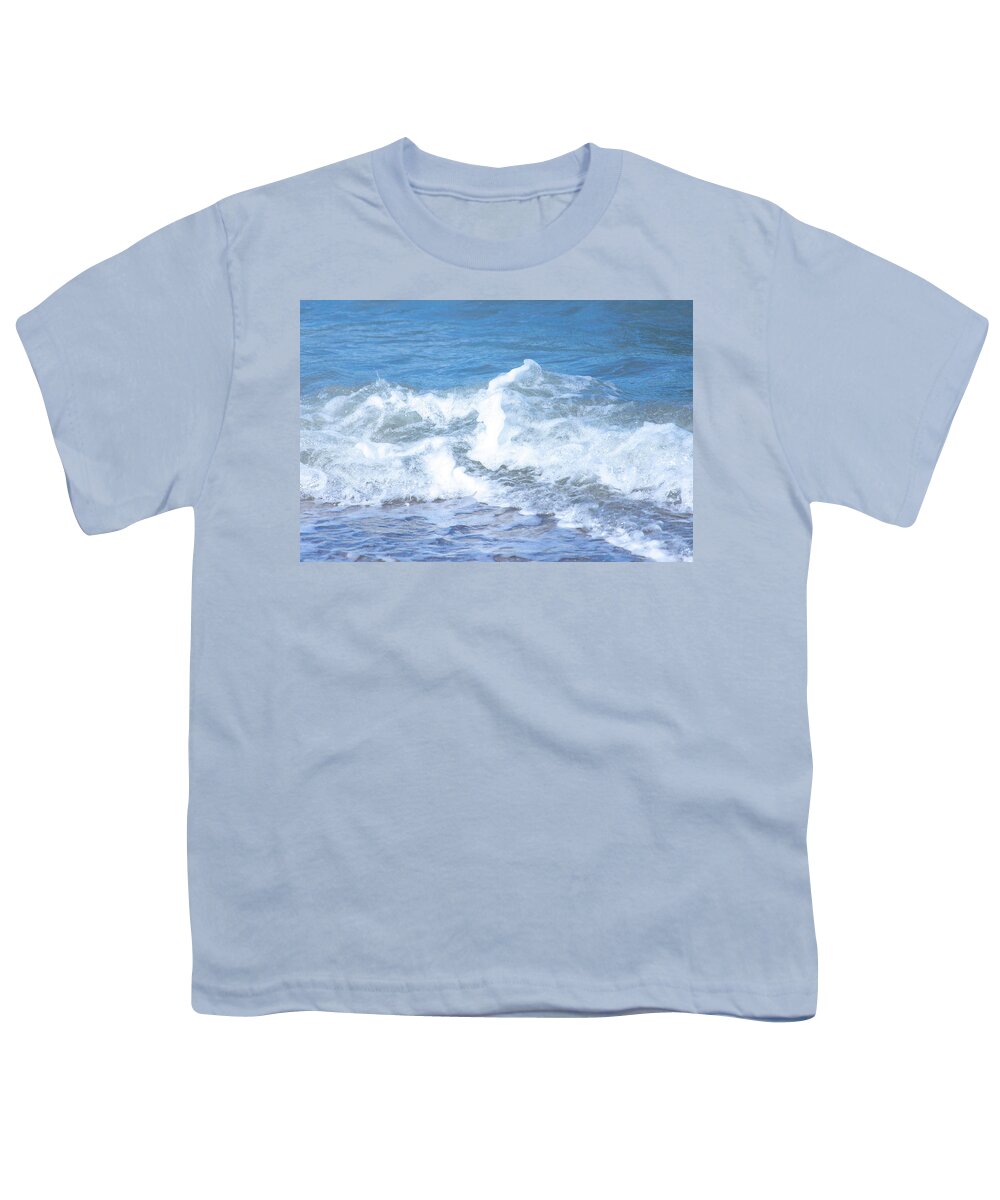 Oceans Youth T-Shirt featuring the photograph Small Ocean Wave by Blair Damson