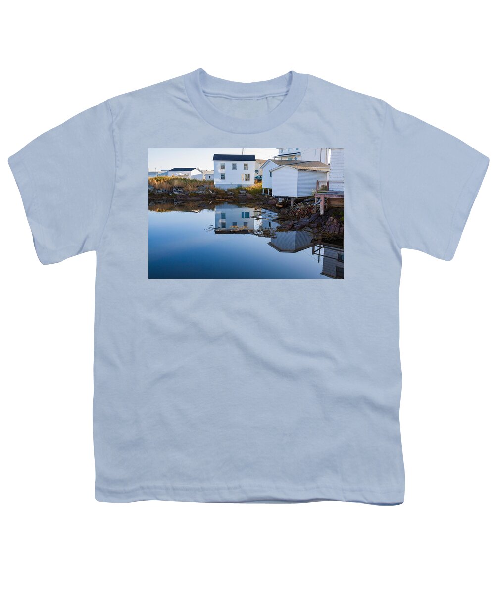 Quiet Youth T-Shirt featuring the photograph Sunday morning on Fogo Island by Tatiana Travelways