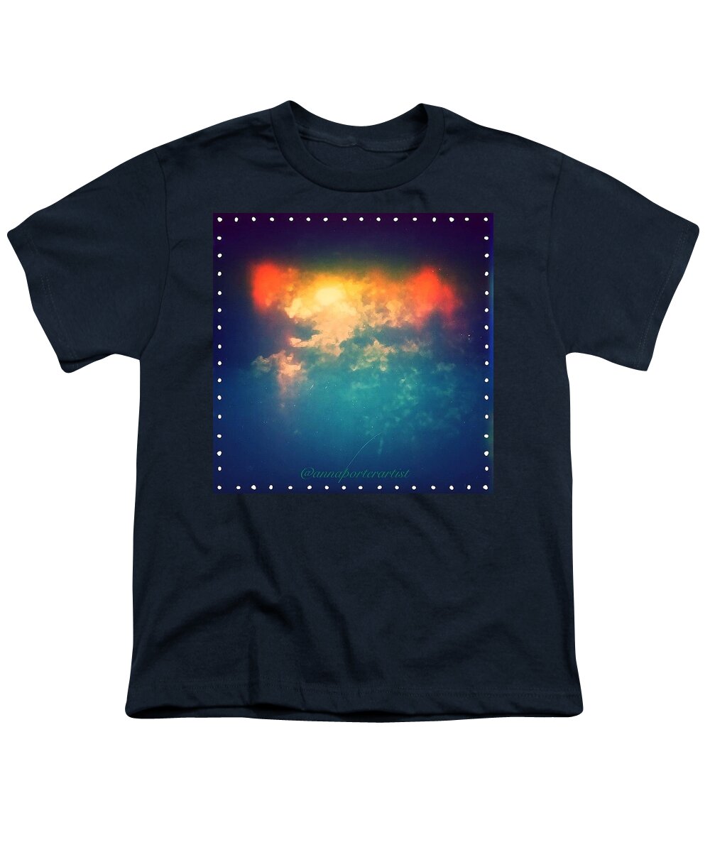 Art Youth T-Shirt featuring the photograph Darkest Before The Dawn IV by Anna Porter