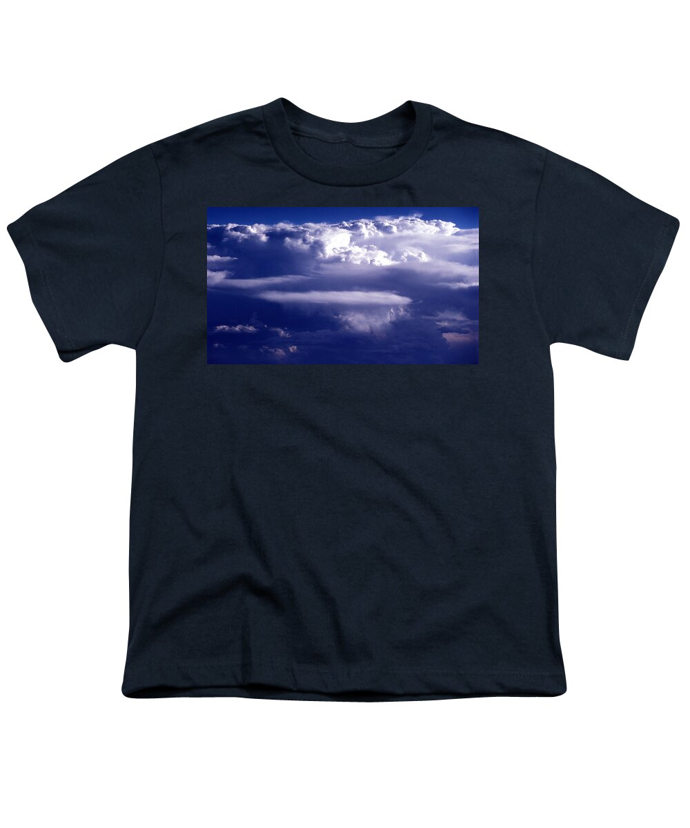 Horizontal Youth T-Shirt featuring the photograph Cloud study - 56 by Paul W Faust - Impressions of Light