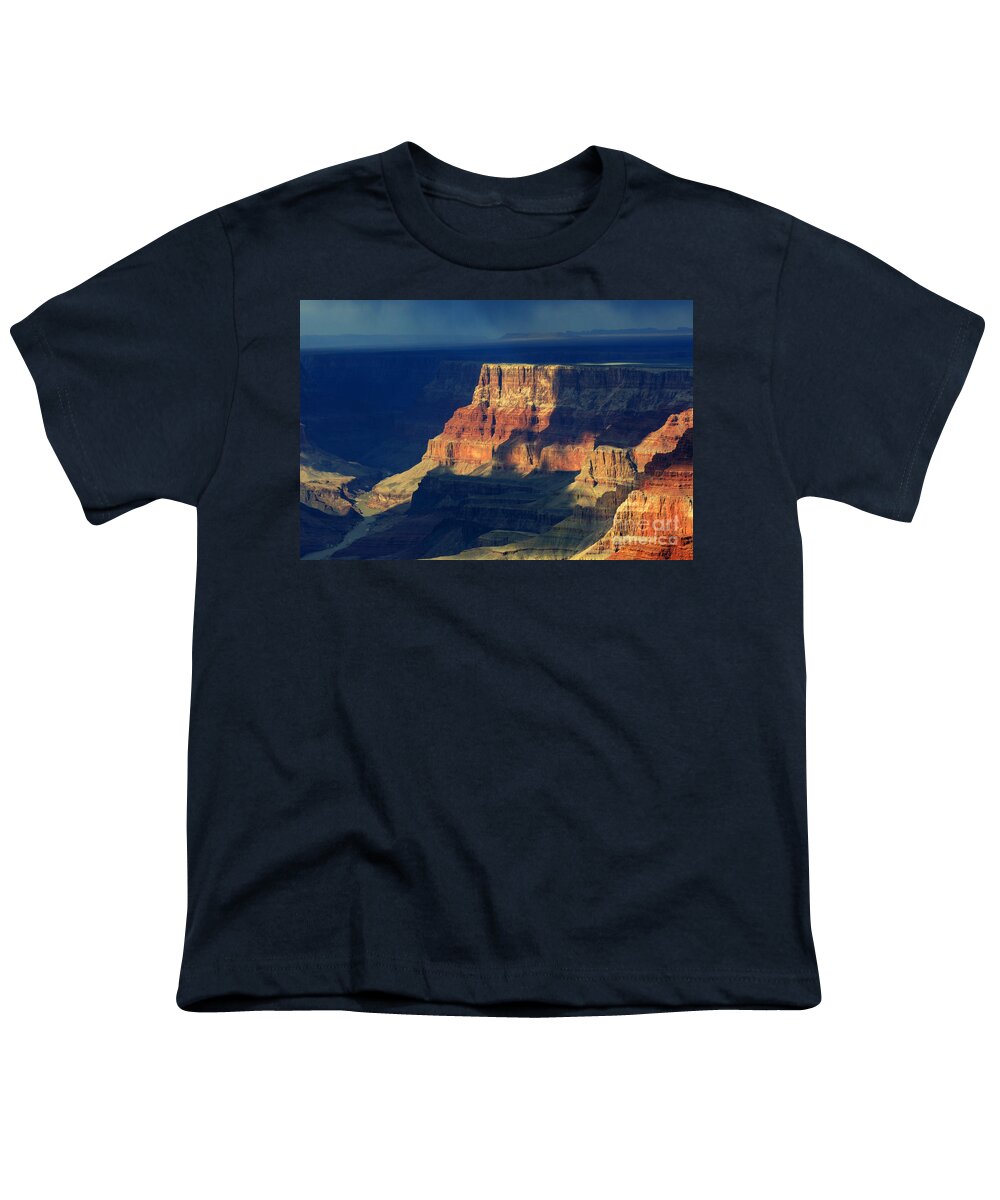 Grand Canyon Youth T-Shirt featuring the photograph Desert View Grand Canyon 2 by Bob Christopher